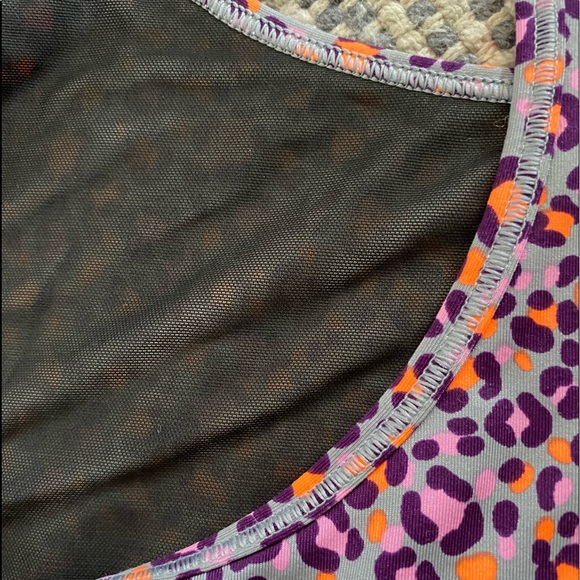 Multicolored Leopard Victoria’s Secret sport bra - Picture 4 of 5